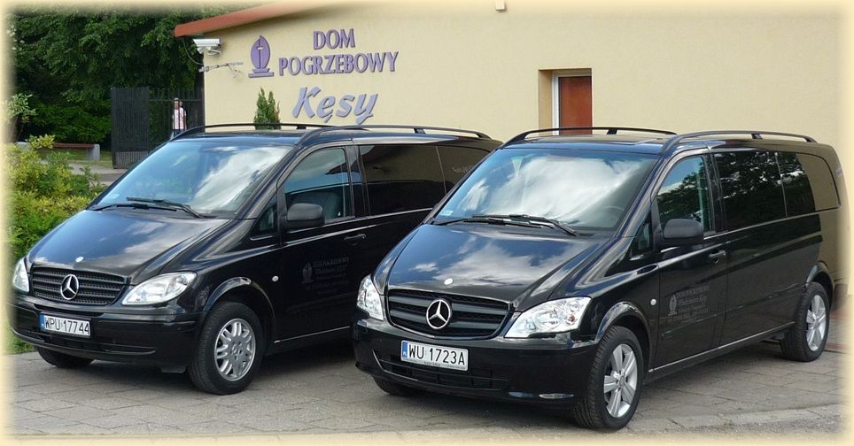 Samochody pogrzebowe- mercedesy